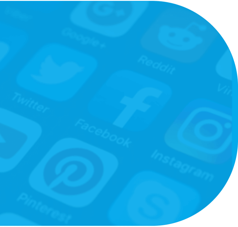 social media background